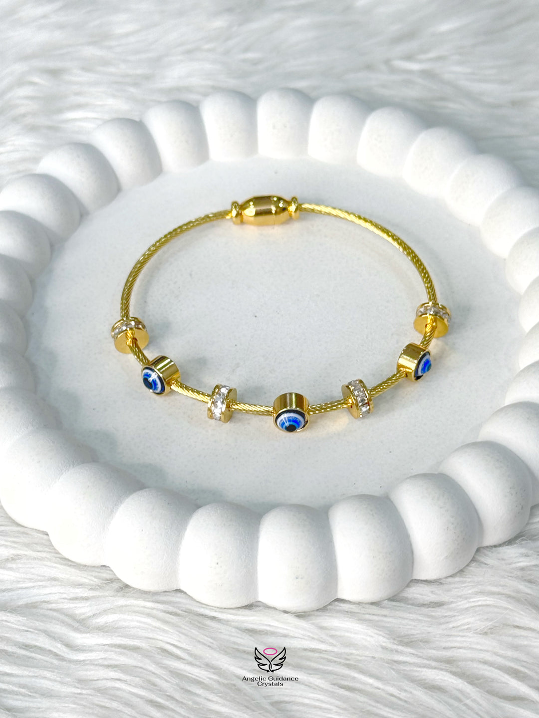 Evil Eye Anti Tarnish Bracelet