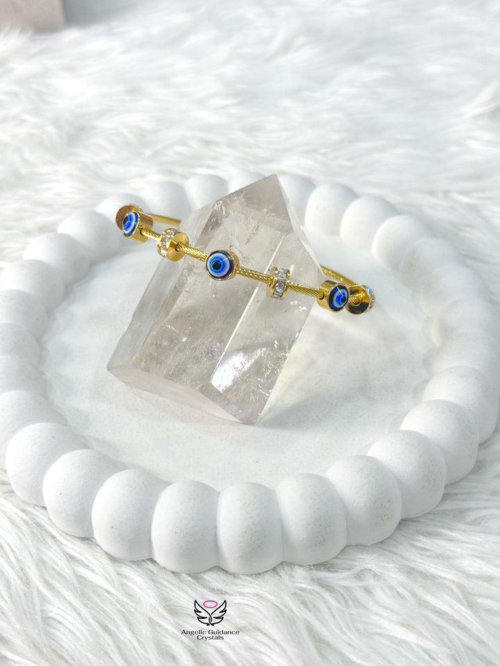 Evil Eye Anti Tarnish Bracelet