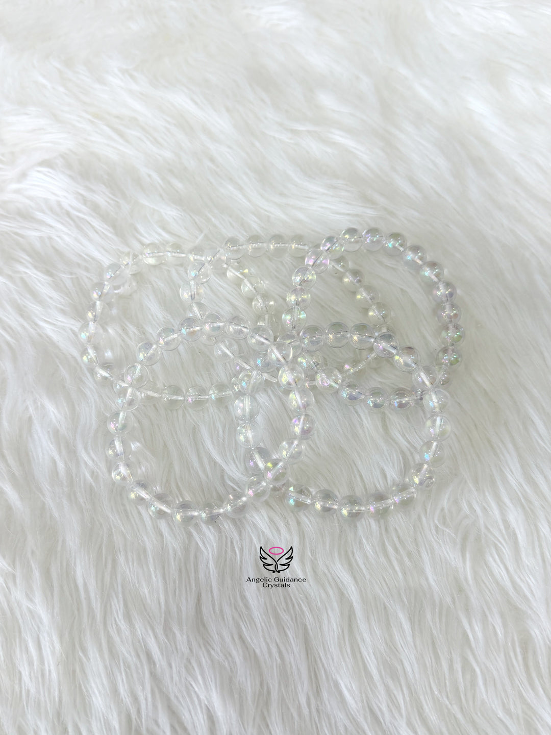 Aura Quartz Bracelet AAA 8mm
