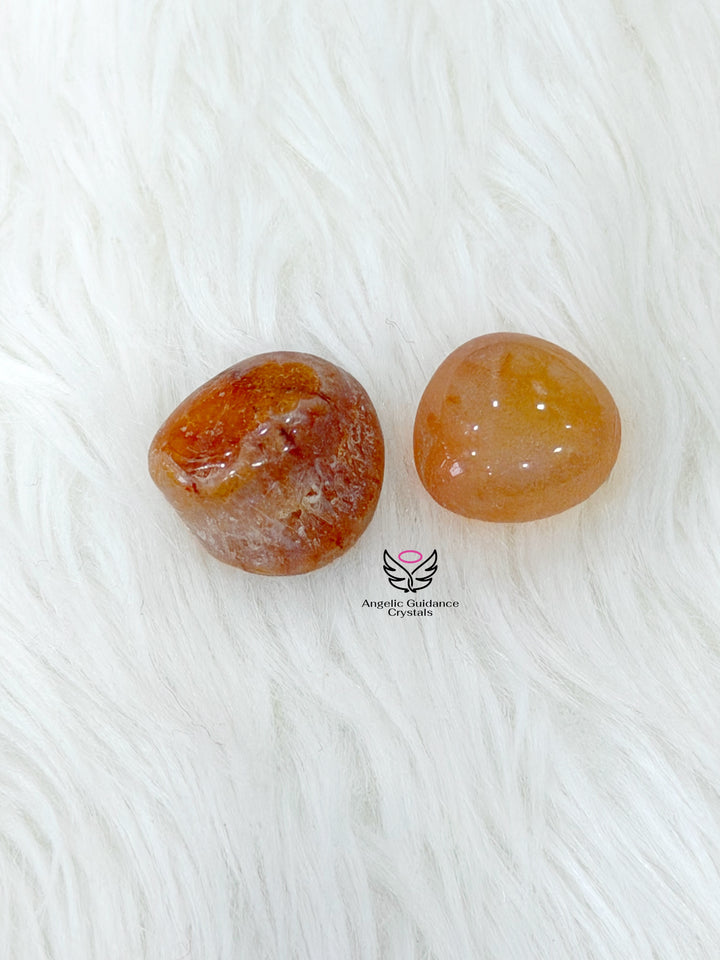 Carnelian Baby Rough Tumble