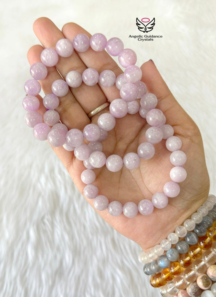 Kunzite Bracelet Aaa 12mm