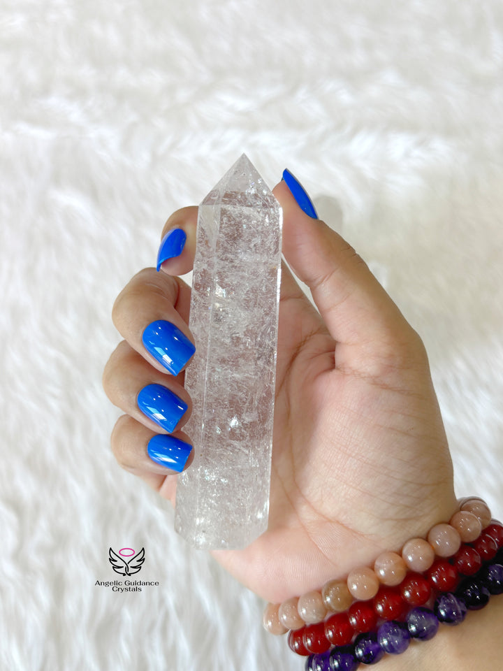 Clear Quartz Tower Large
