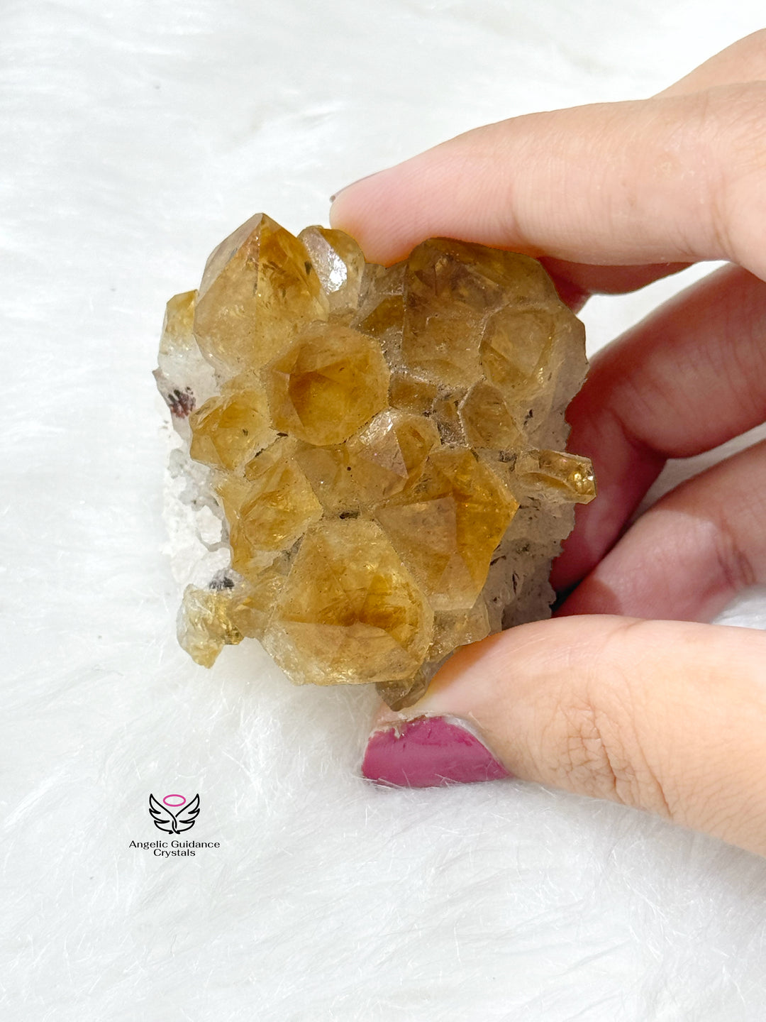 Citrine Cluster Small