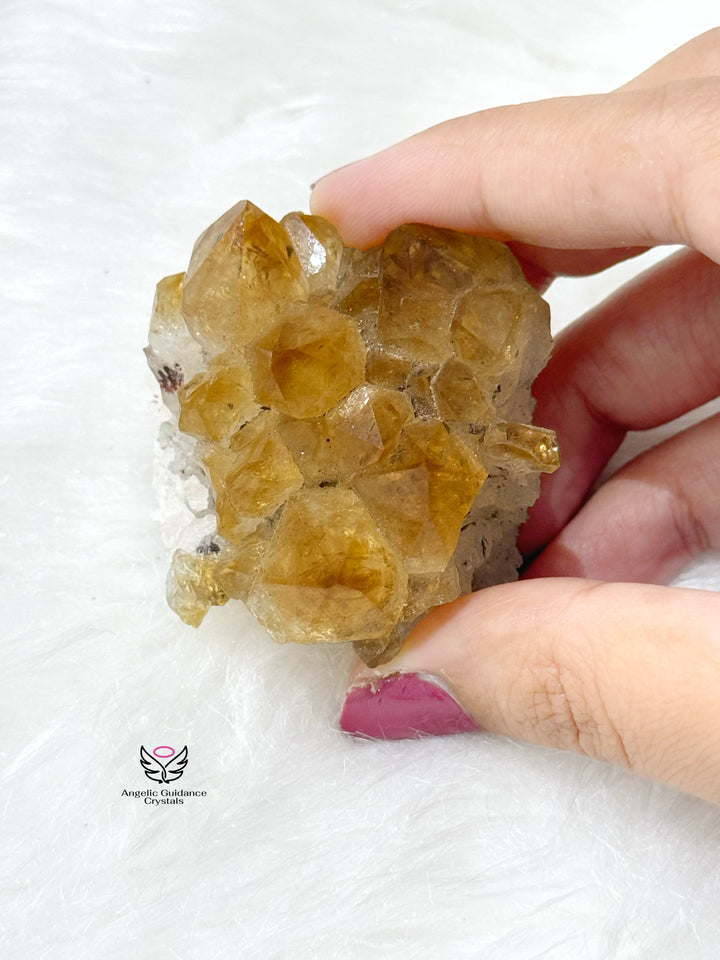Citrine Cluster Small