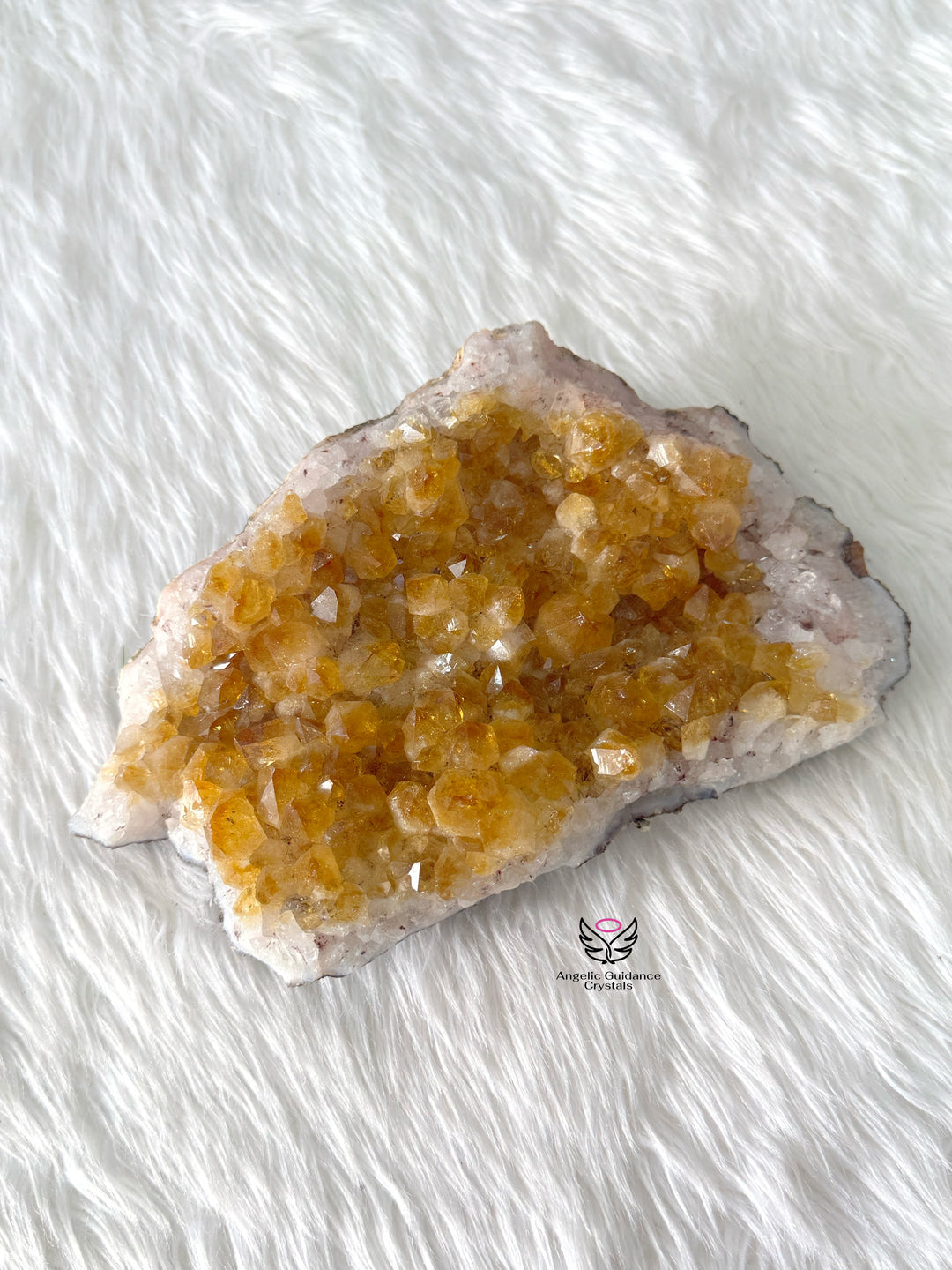 Citrine Cluster Large 9