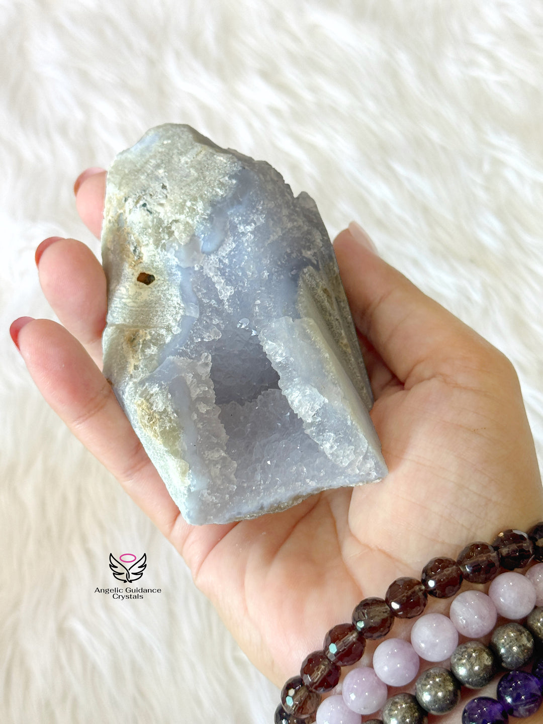 Blue Lace Agate Cluster Medium