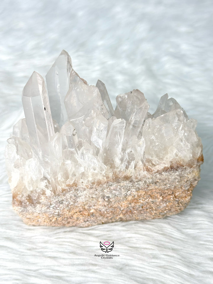 Clear Quartz Lemurian Cluster 15