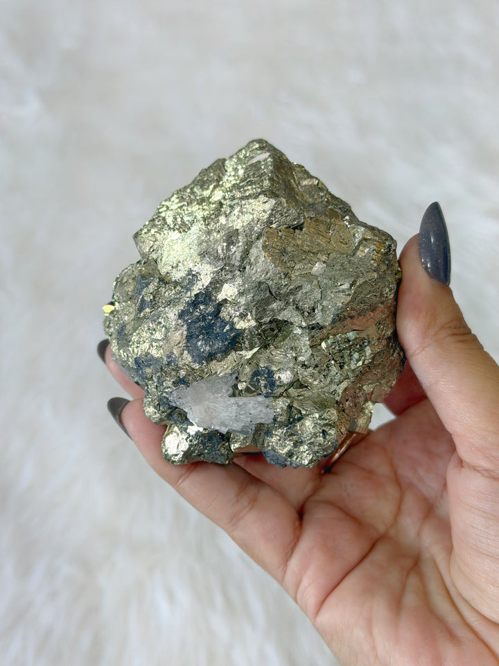 Pyrite Cubic Cluster 15