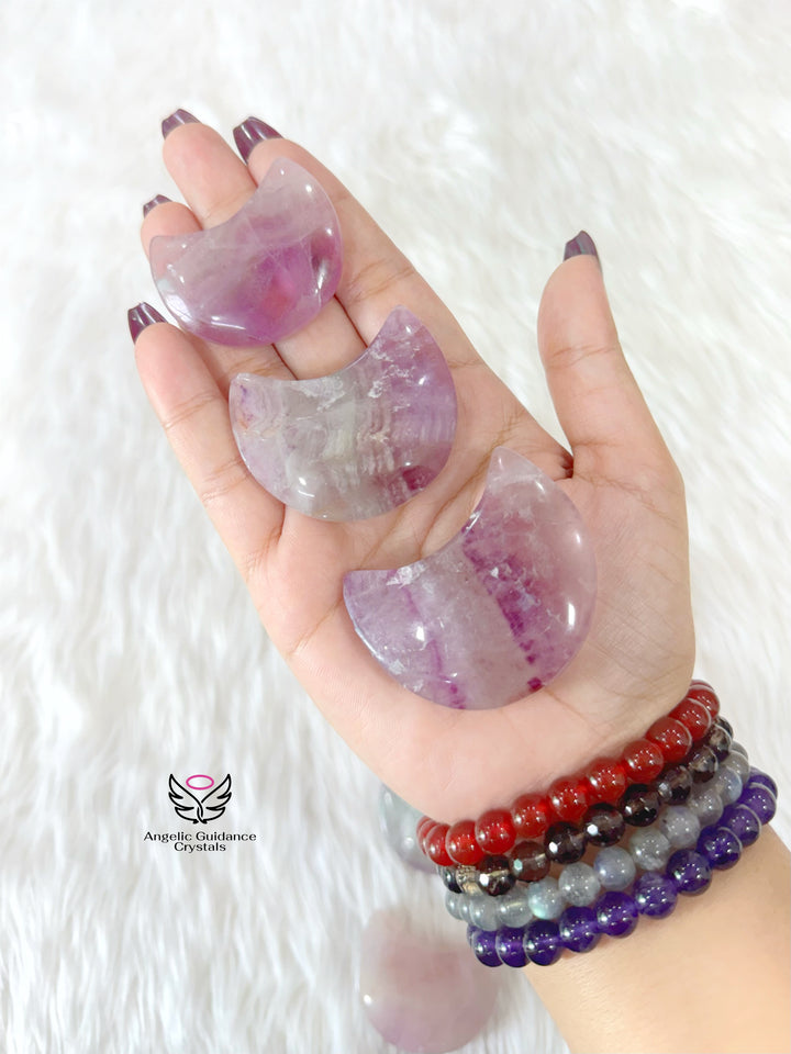 Rainbow Fluorite Fluorite Moon