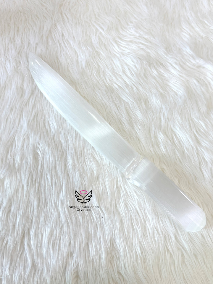Selenite Cord Cutting Knife XL AAA