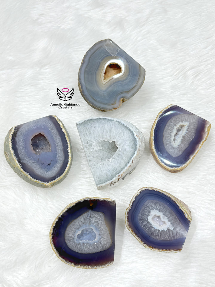 Agate Druzy Freeforms