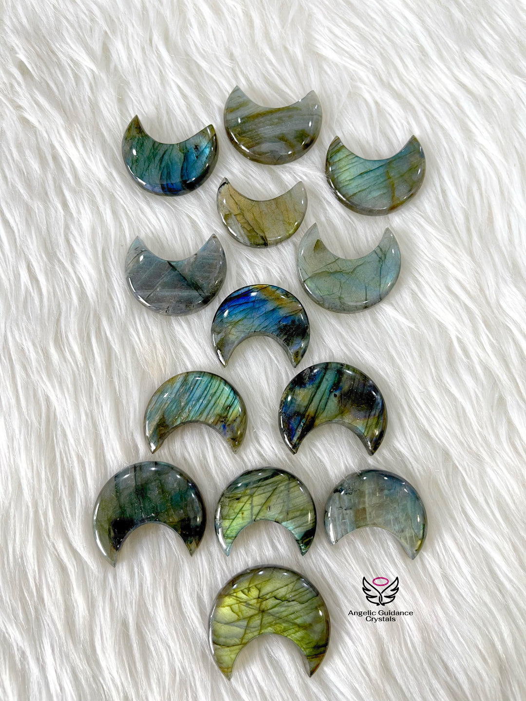 Labradorite Baby Moon Small