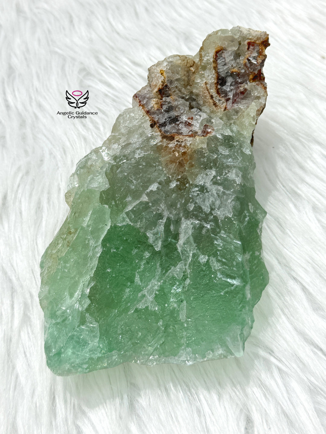 Green Fluorite Raw Stone #1