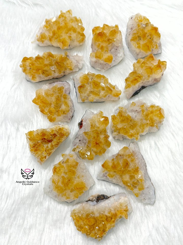 Citrine Cluster Small