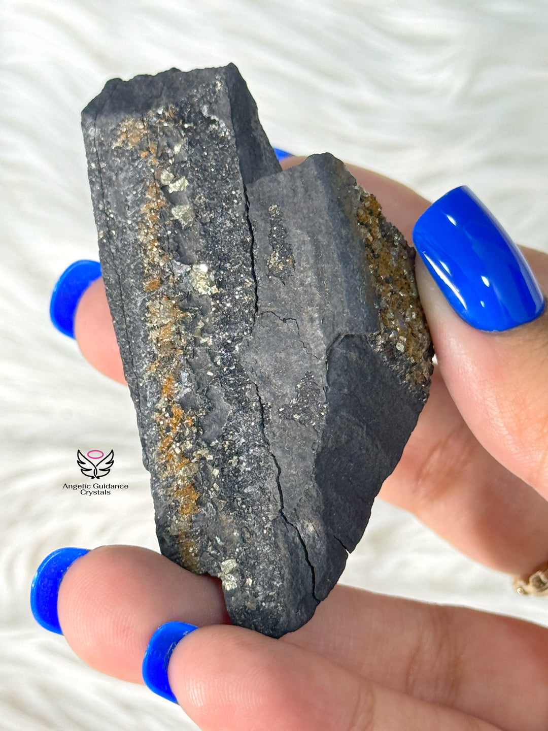 Shungite With Pyrite Rawstone Medium