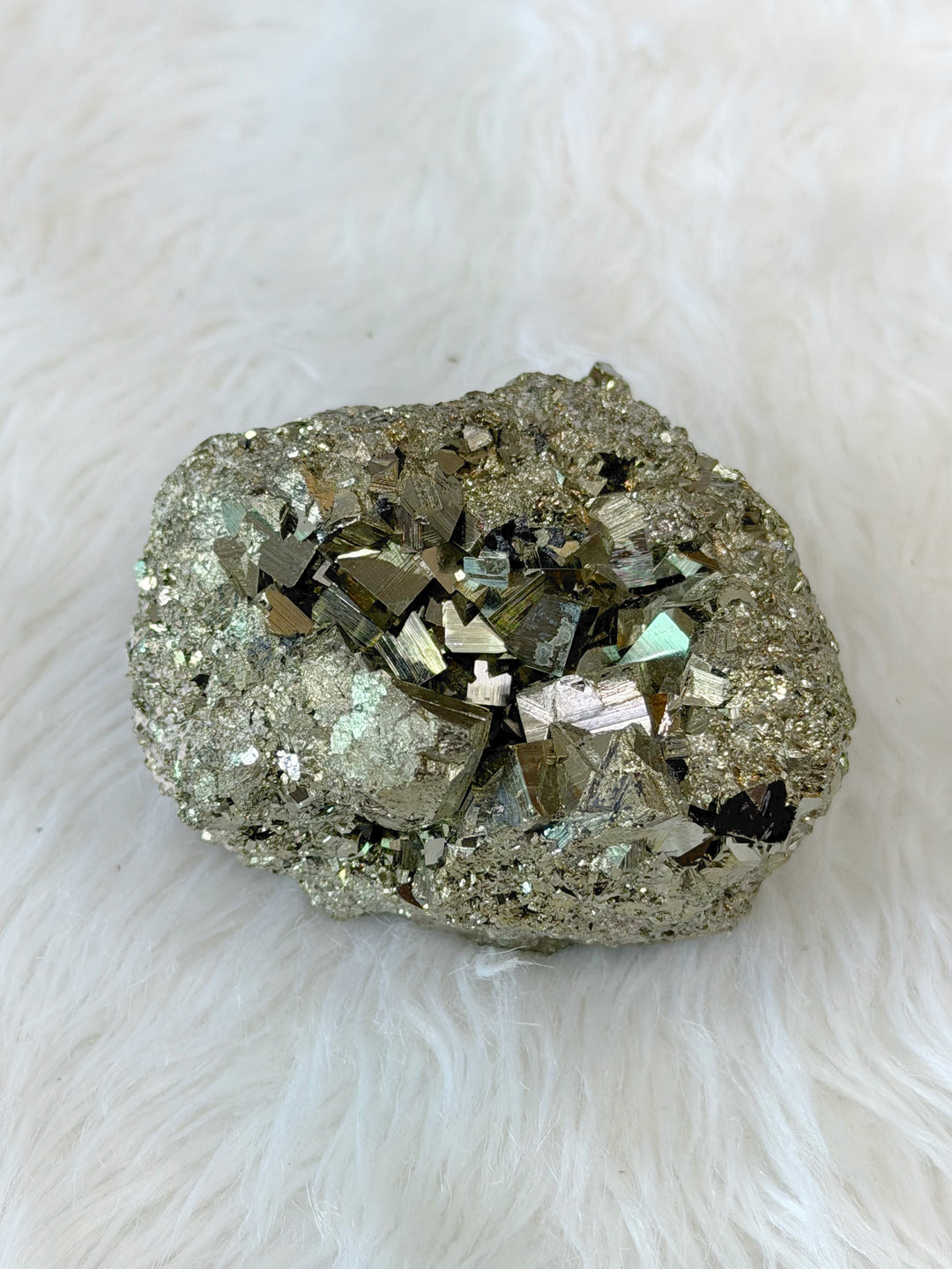 Pyrite Cubic Cluster 3