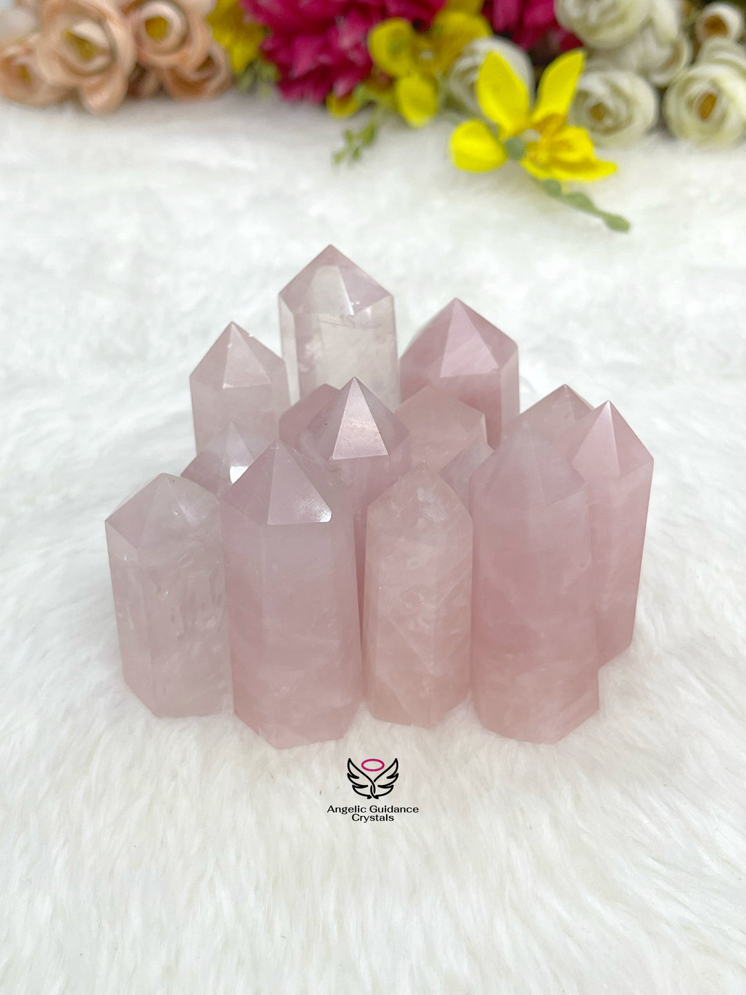 Rose Quartz Tower Small