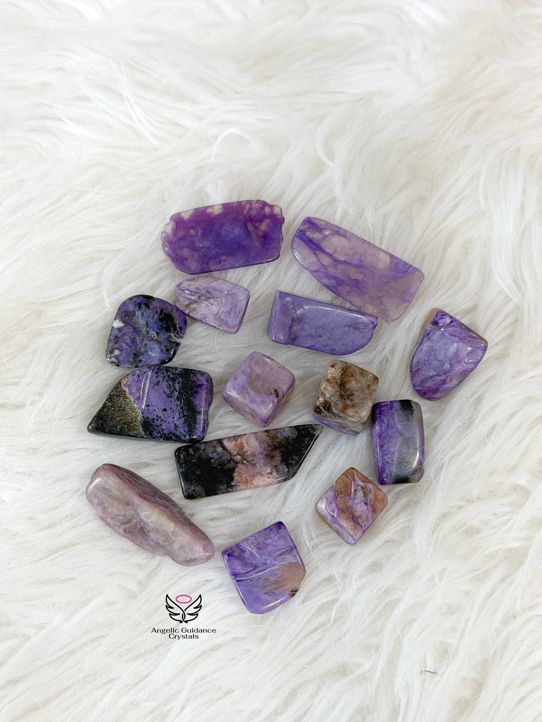 Charoite Chip Tumble Xsmall