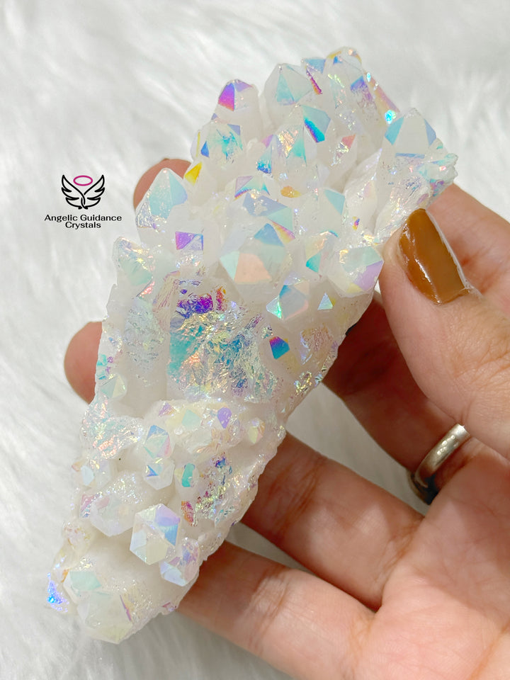 Angel Aura Quartz Cluster AAA 7