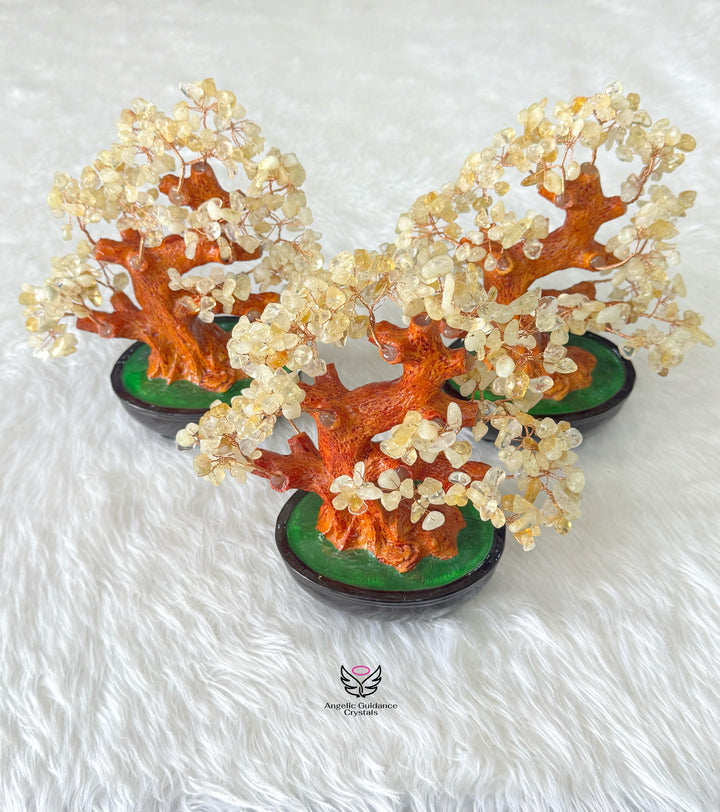 Citrine Wealth And Abundance Tree