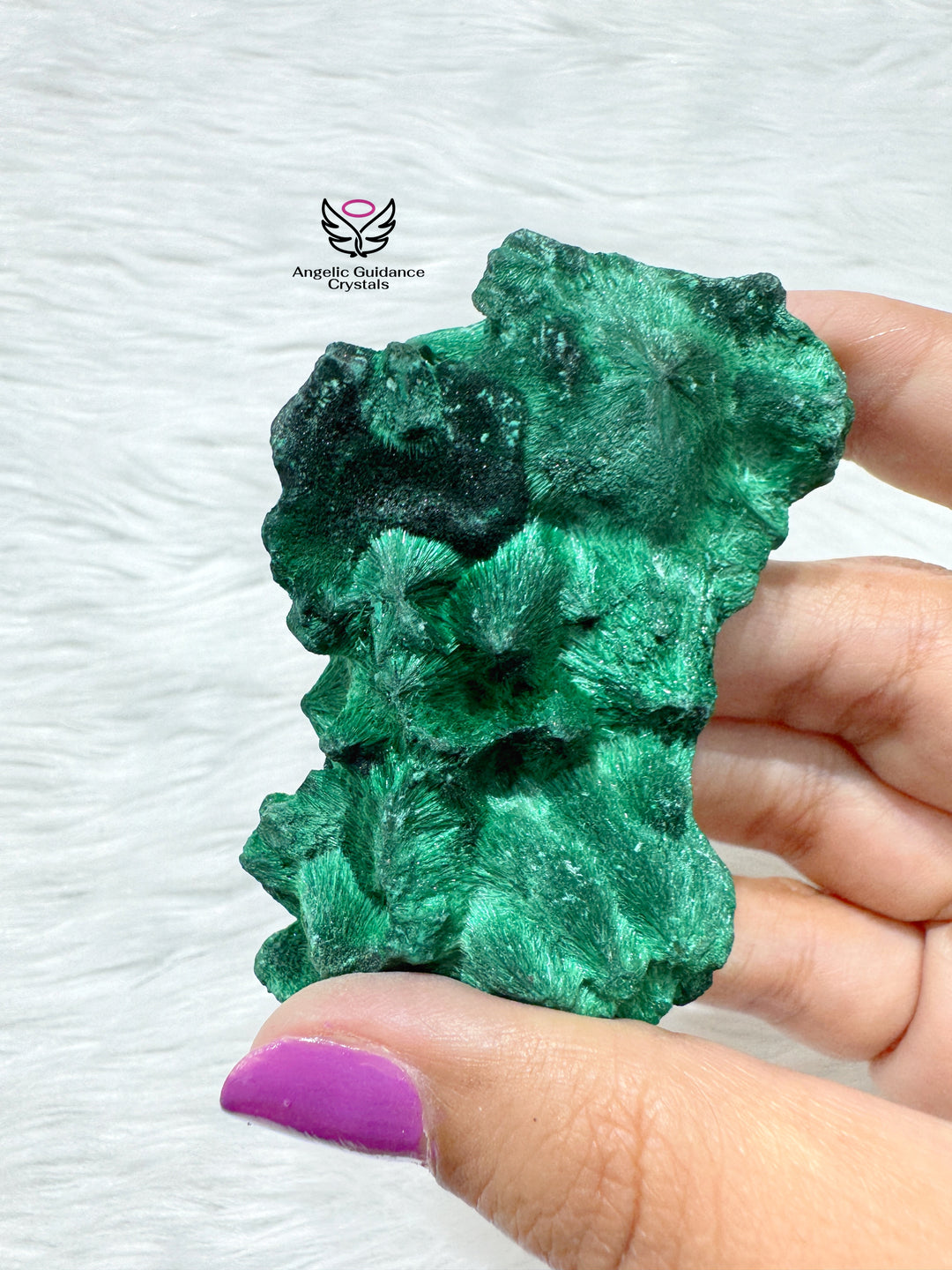 Malachite Velvet Cluster