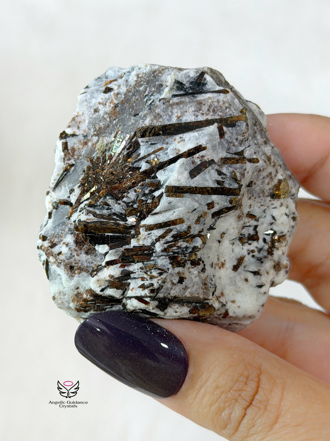 Astrophyllite Raw Stone For Transformation &amp; Growth