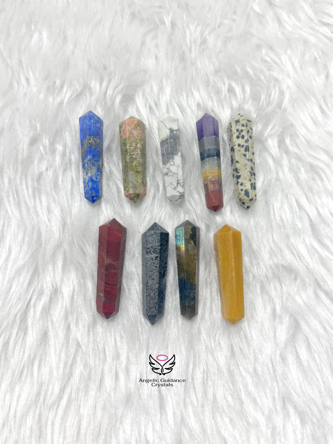 Crystal Double Terminated Wand Small