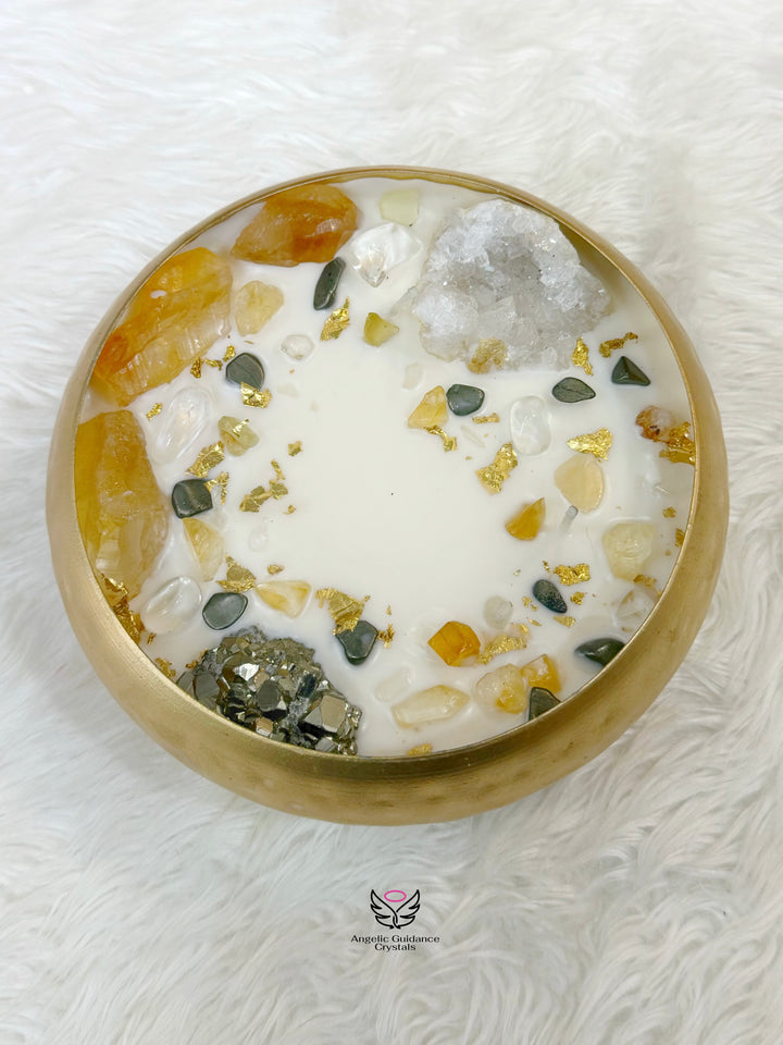 Abundance &amp; Prosperity Urli Candle