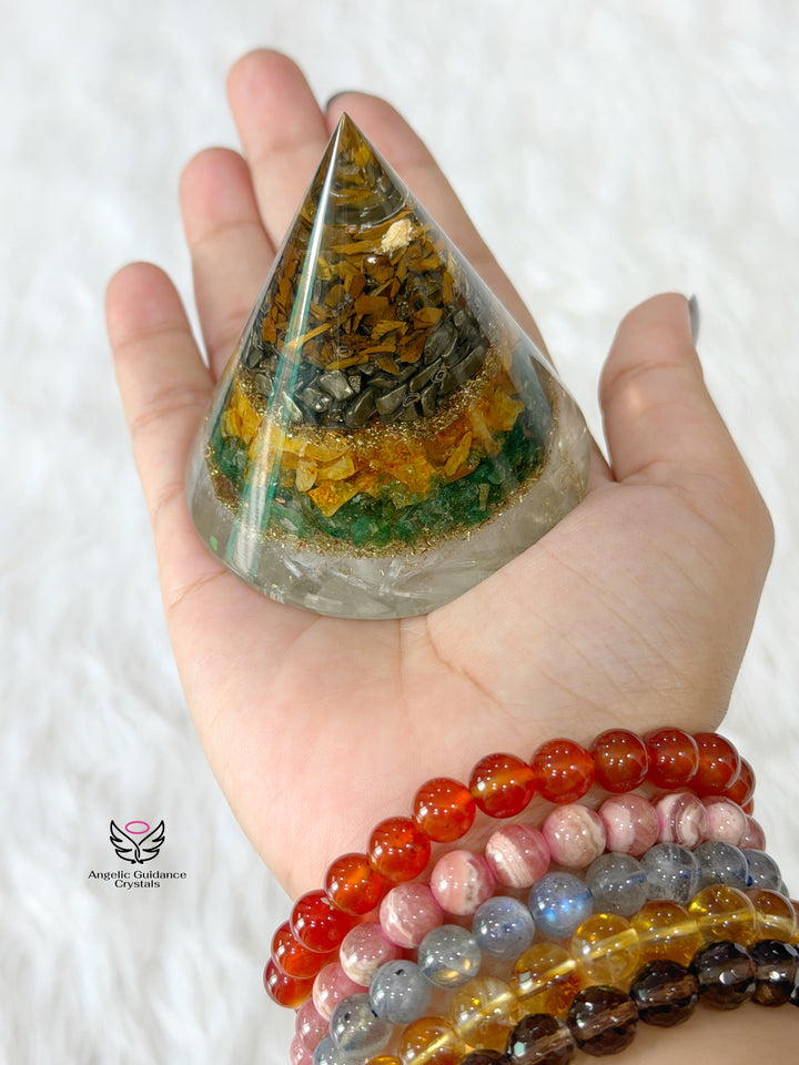 Wealth Conical Pyramid Medium