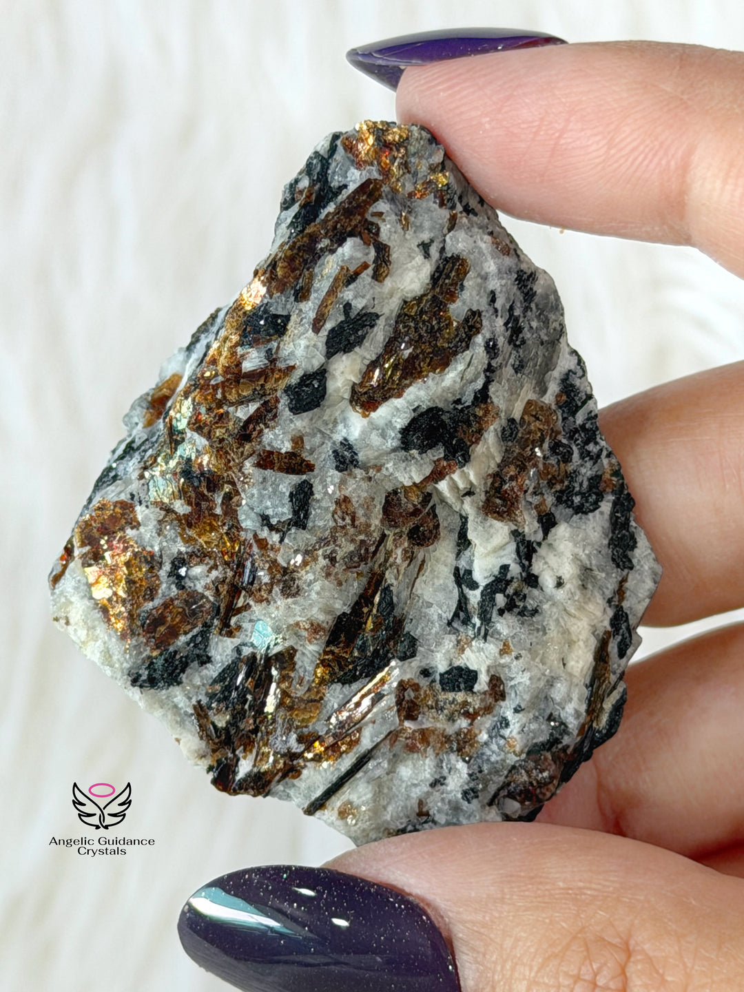 Astrophyllite Raw Stone For Transformation &amp; Growth Lot 1