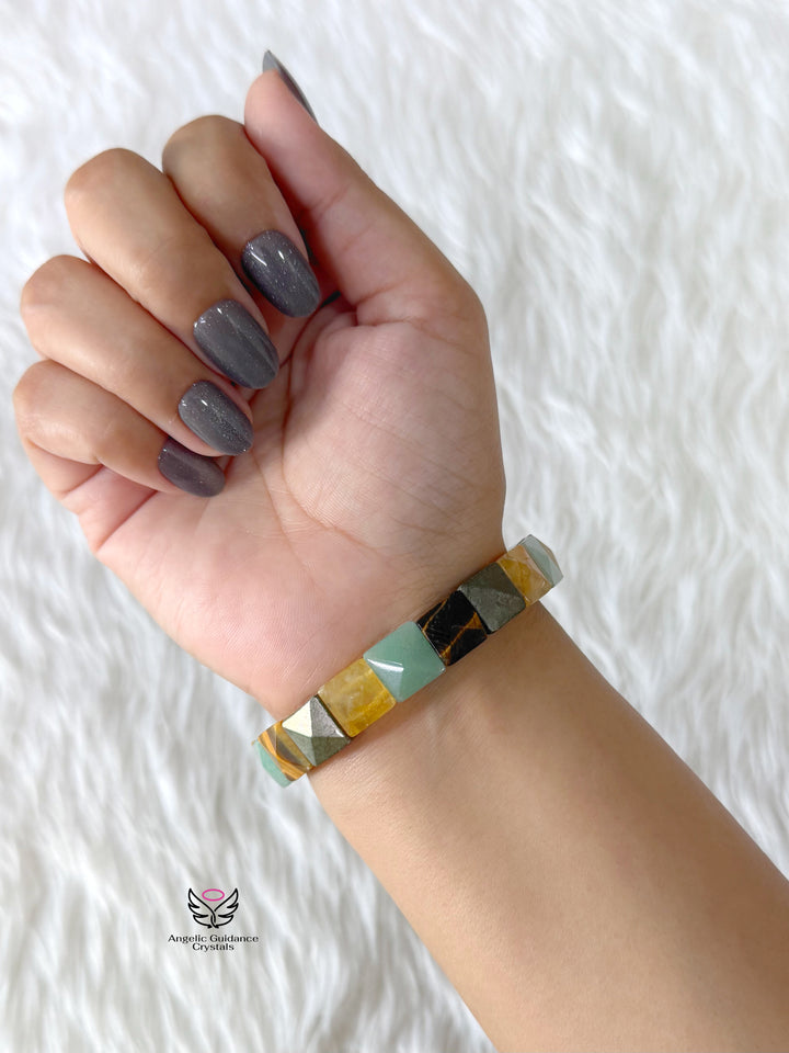 Wealth Prosperity Pyramid Bracelet