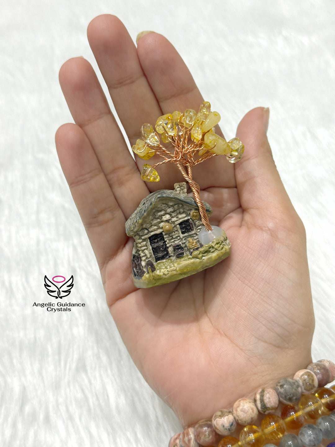 Citrine Small House Tree