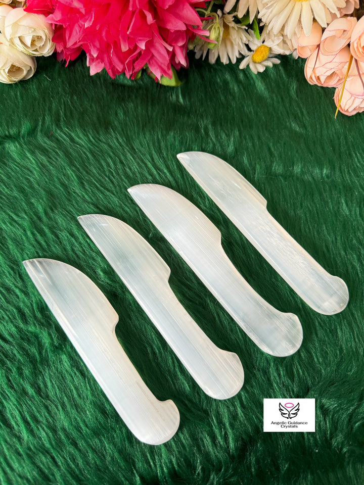 Selenite Cord Cutting Knife Large