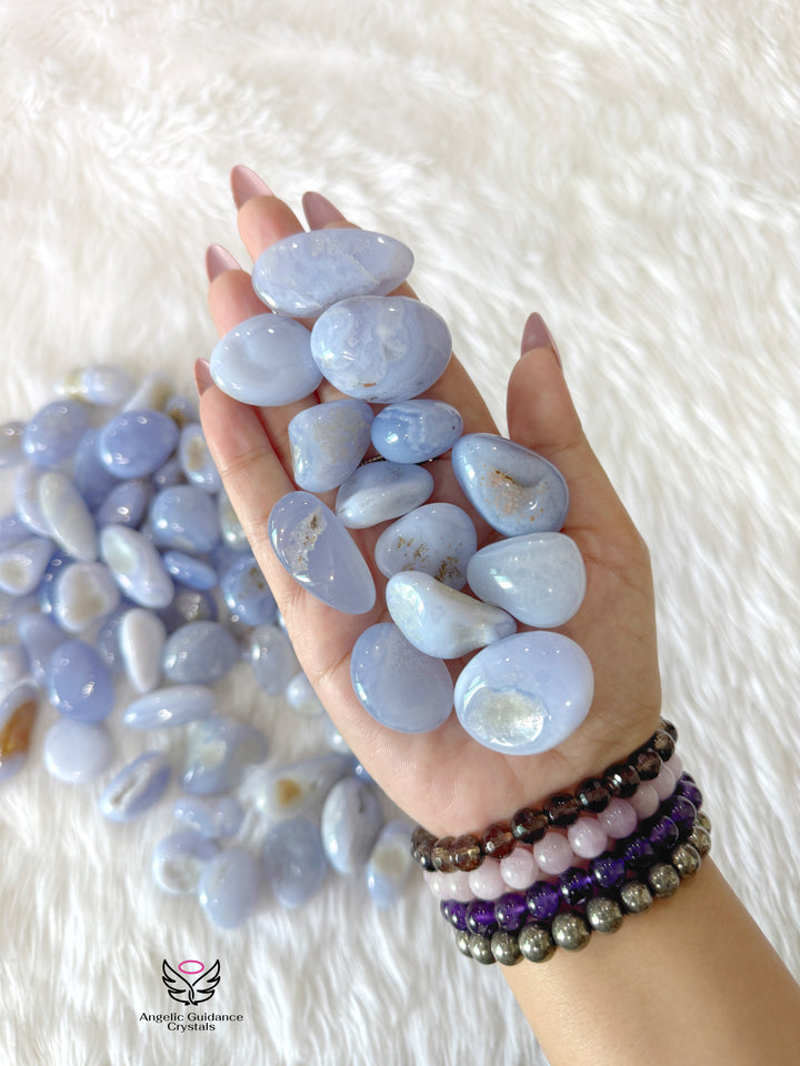 Blue Lace Agate Tumble