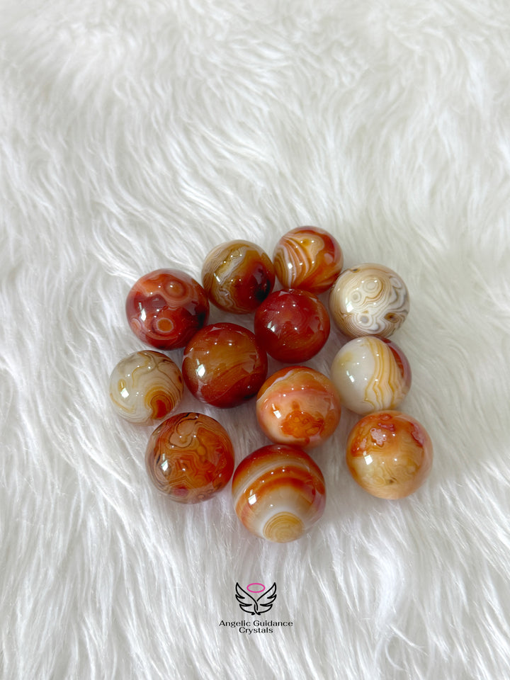 Carnelian Mini Sphere Aaa