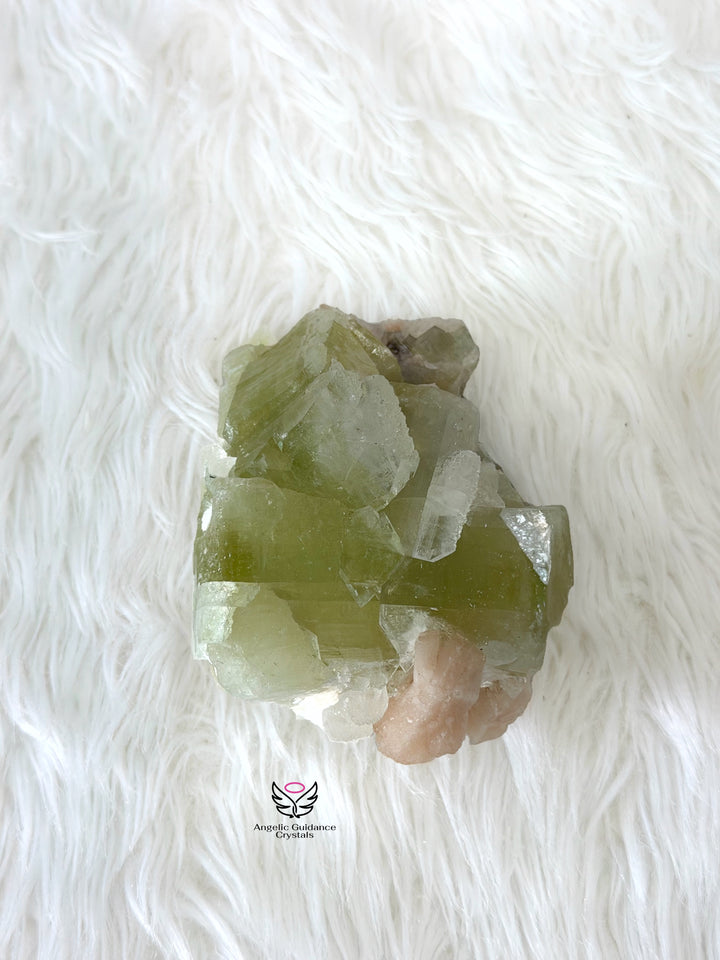 Green Apophyllite Cluster 