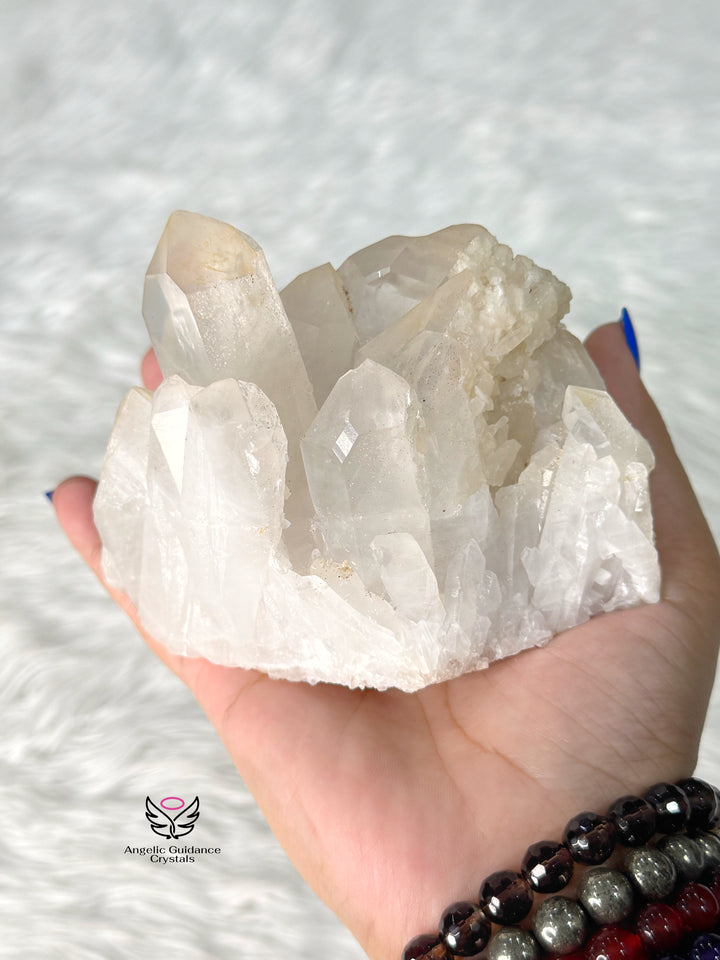 Clear Quartz Lemurian Cluster 7