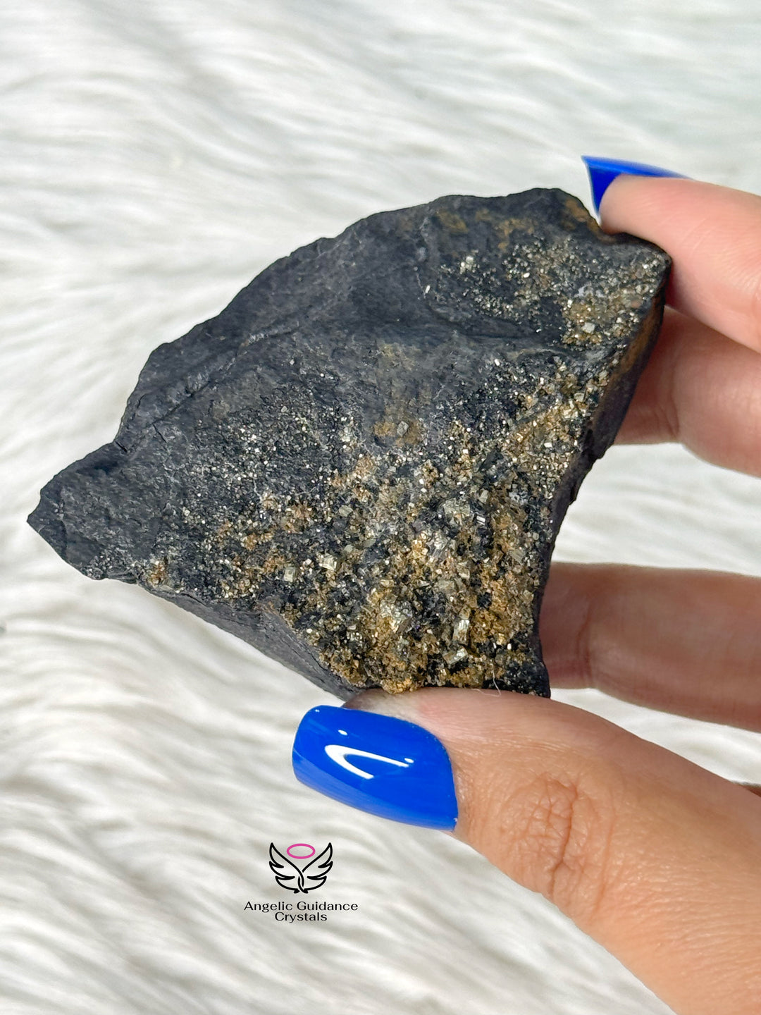 Shungite With Pyrite Rawstone Large