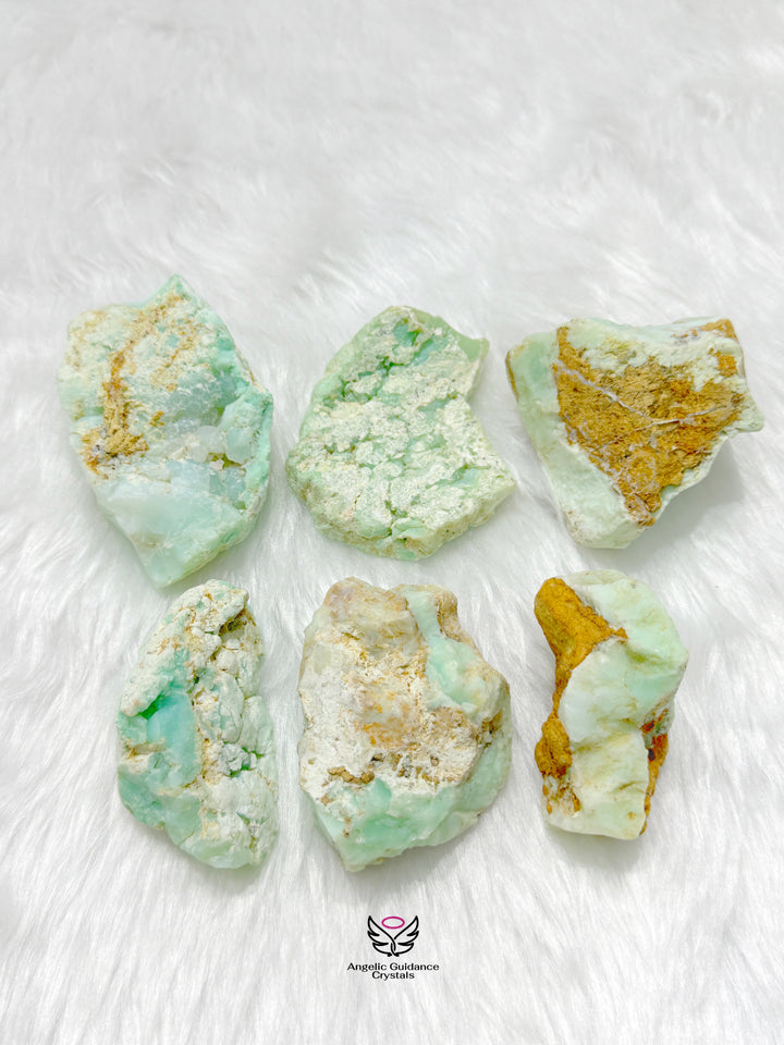 Chrysoprase Raw Stone Large