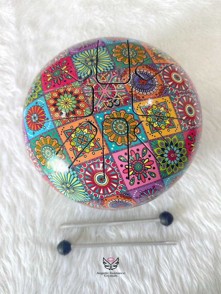 Happy Om Meditation Tongue Drum