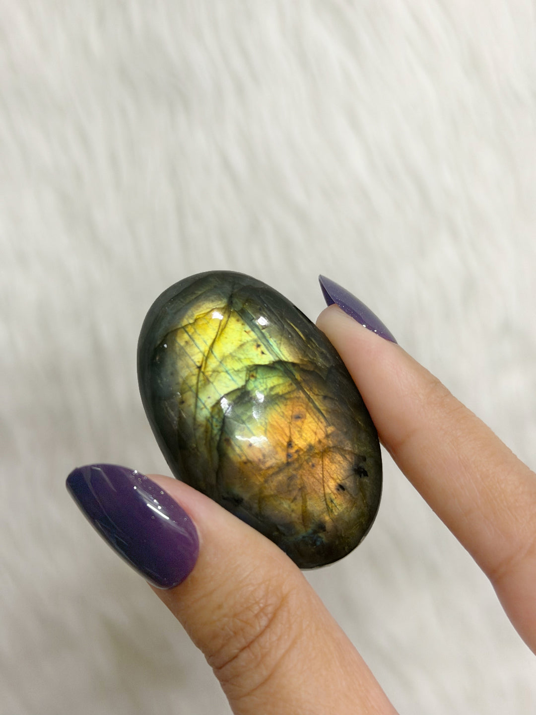 Labradorite Palmstone Small