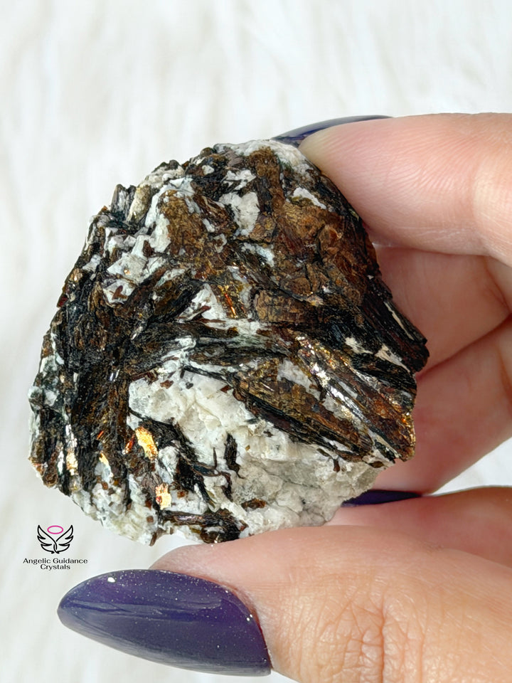 Astrophyllite Raw Stone For Transformation &amp; Growth Lot 1
