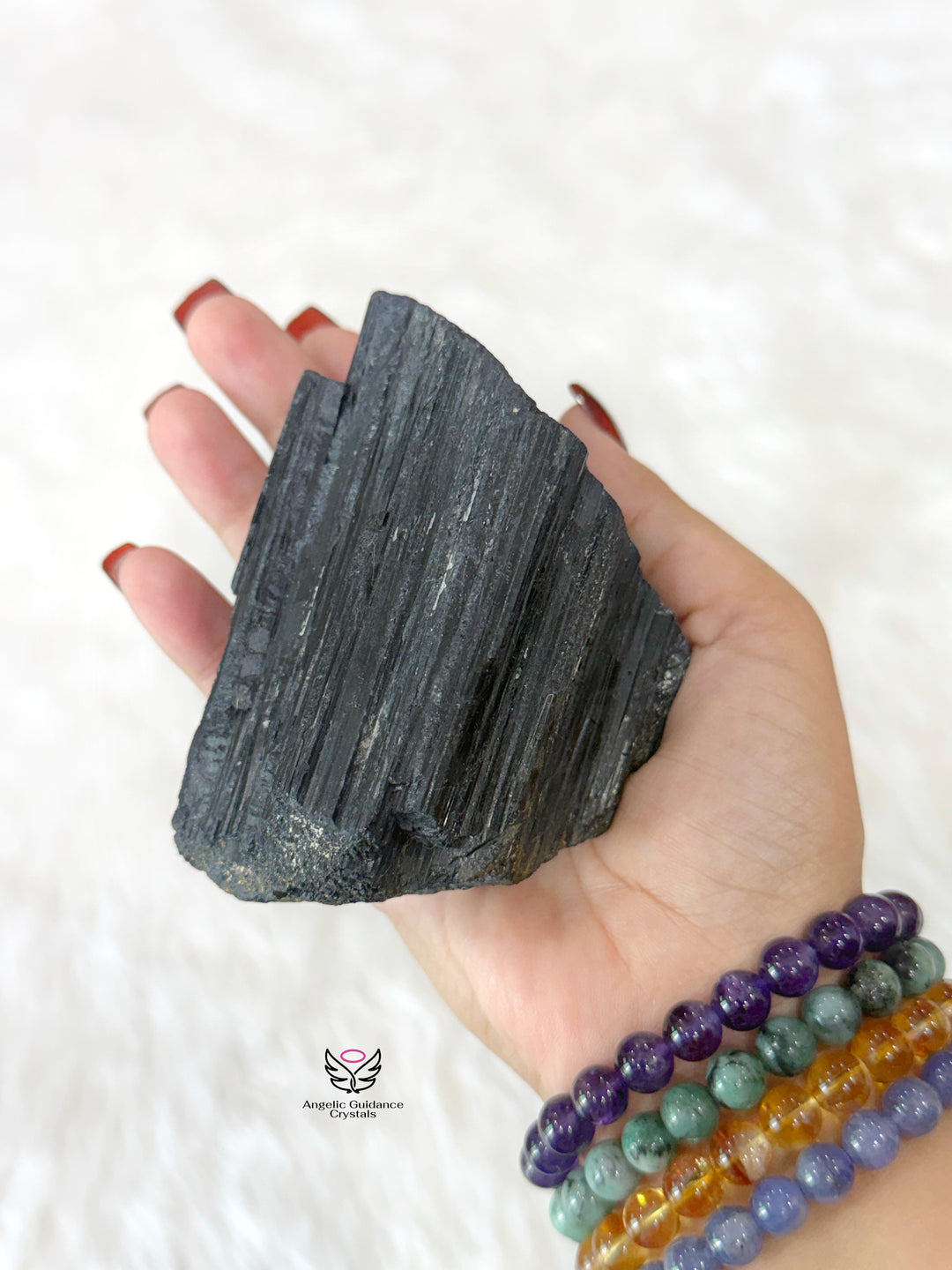 Black Tourmaline Raw Stone XLarge 3