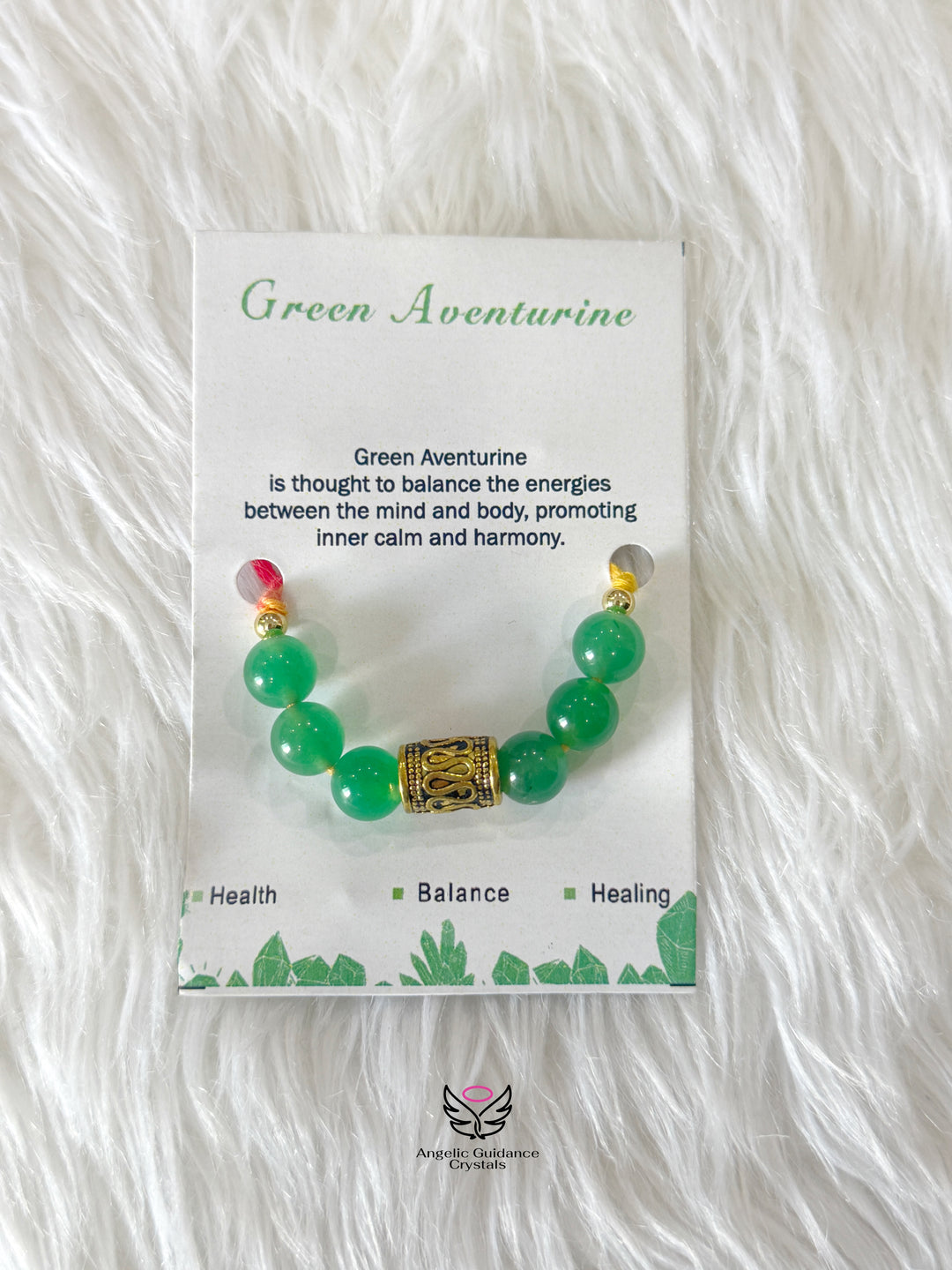 Green Aventurine Rakhi