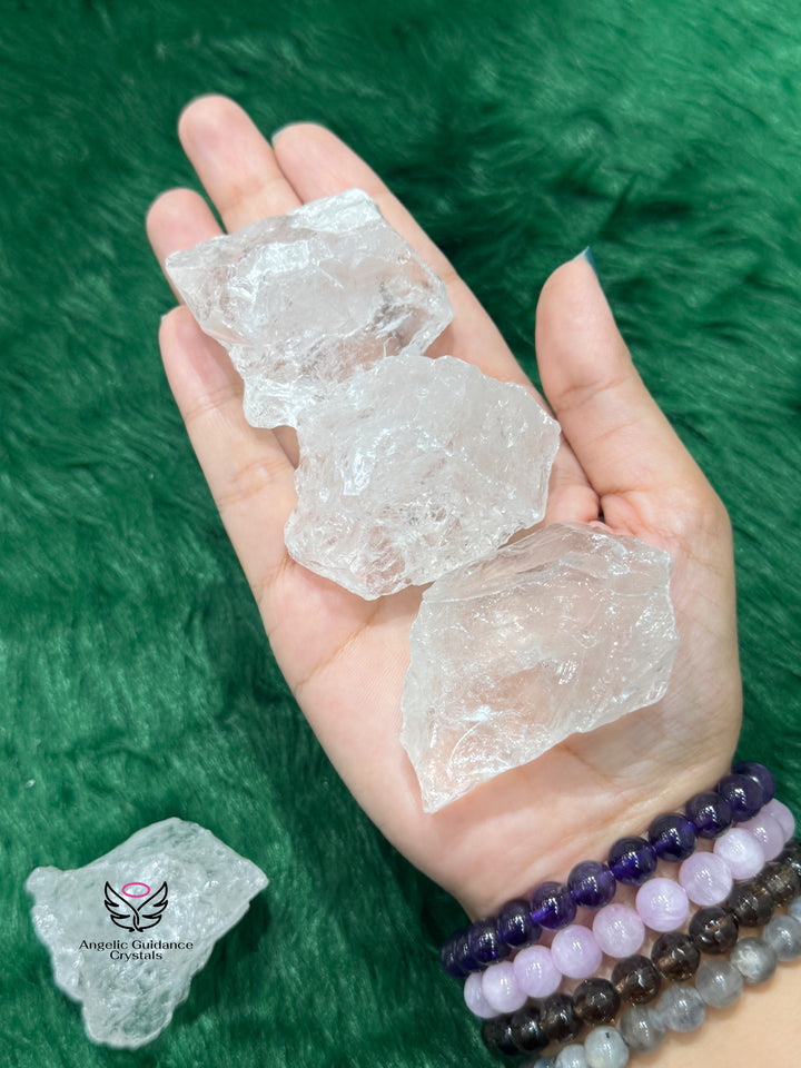 Clear Quartz Raw Stone Large AAA