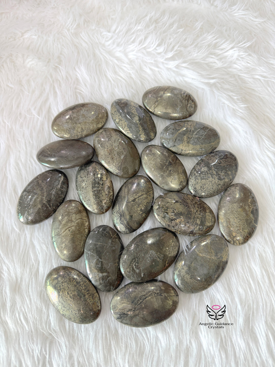 Pyrite PalmStone