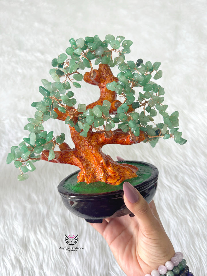 Green Aventurine Luck And Opportunity Tree