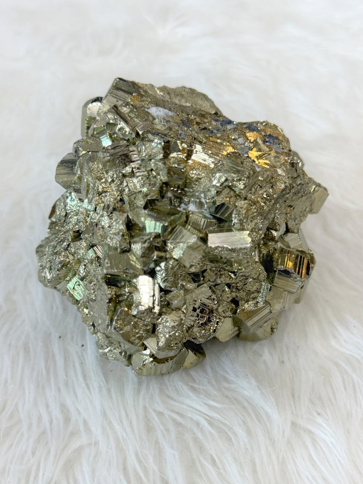 Pyrite Cubic Cluster 19