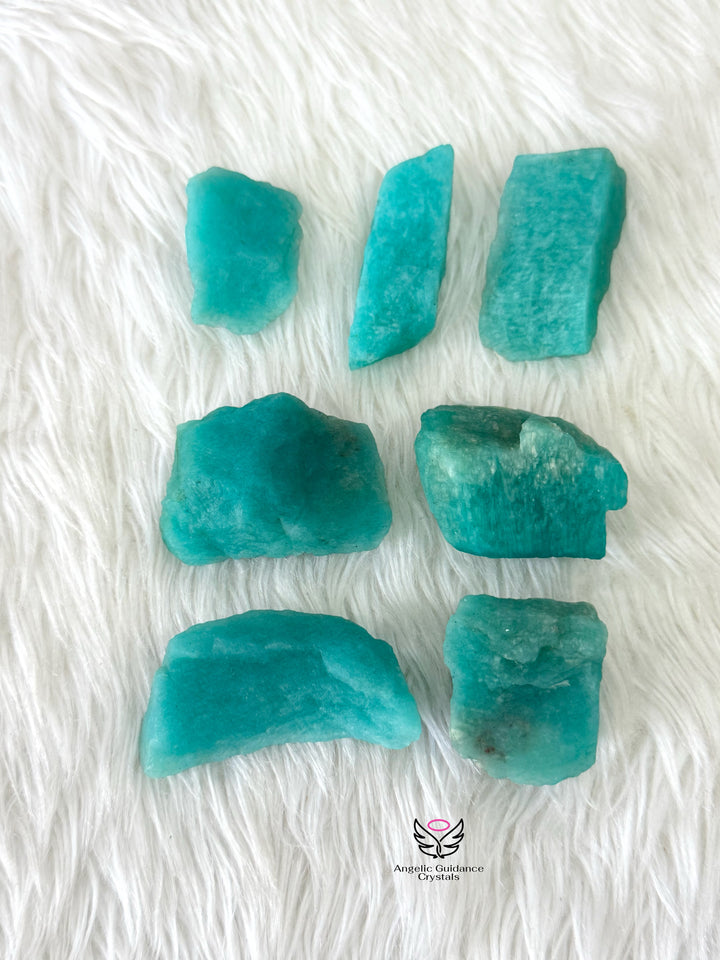 Amazonite Raw Stone Small Aaa