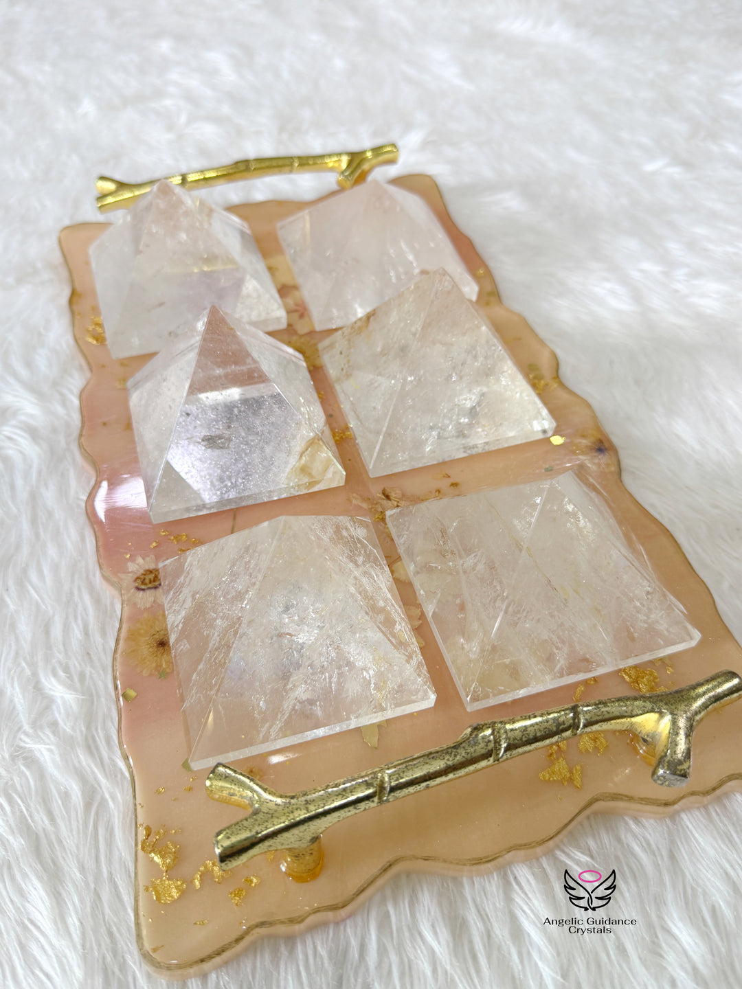 Clear Quartz Pyramid XL Size